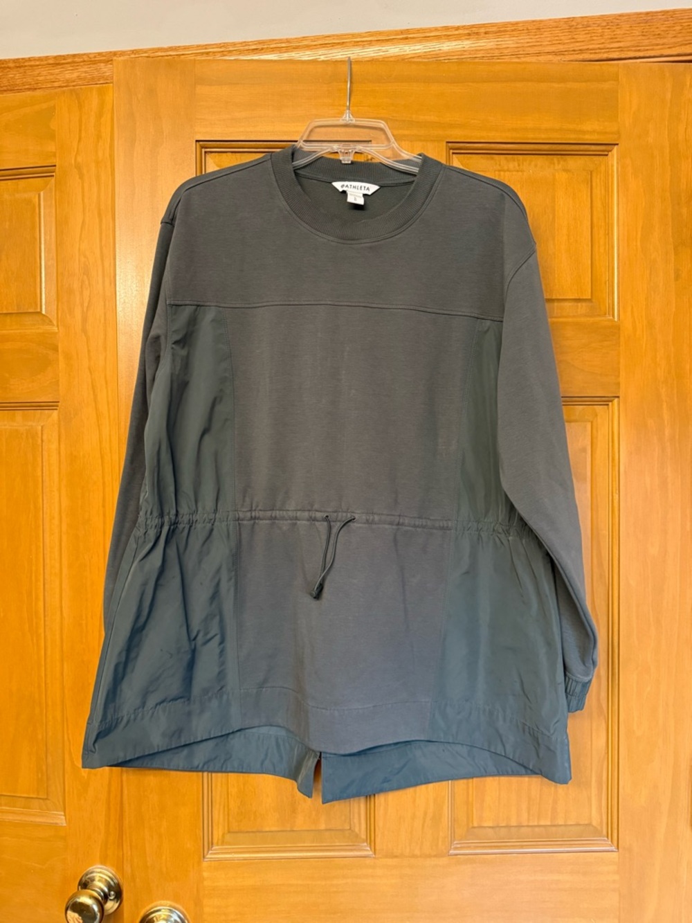 Athleta Slate Gray Crewneck Pullover